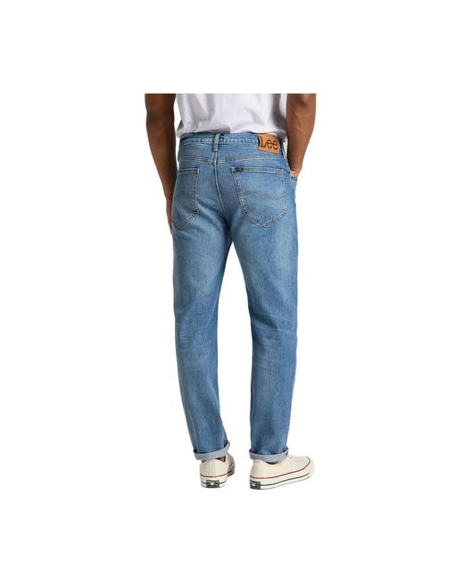 Lee Jeans Blue Slim-Fit Jeans for men