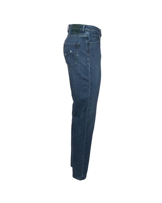 Jacob Cohen Blue Slim Fit Jeans