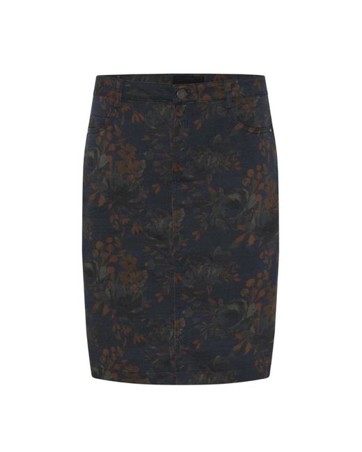 Short Skirts Cro de color Black
