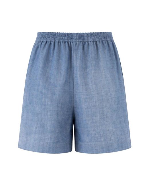 Ermanno Scervino Blue Casual Shorts