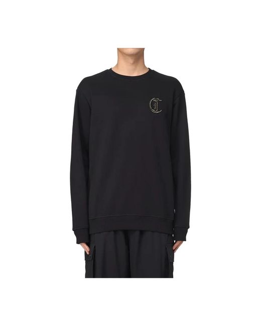 Just Cavalli Black Sweatshirts for men