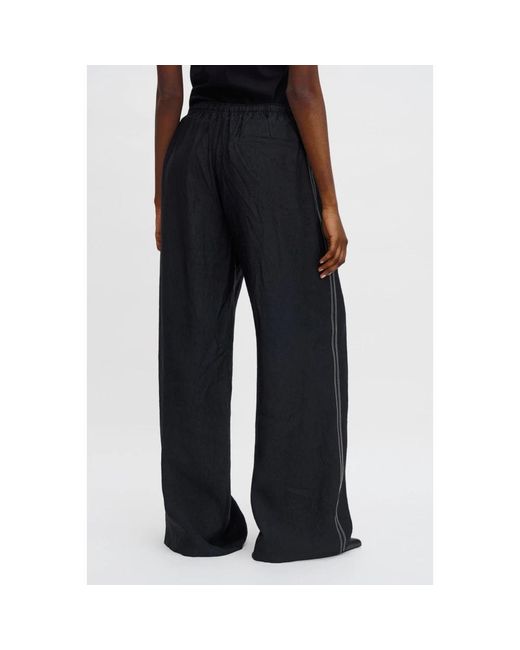 Filippa K Black Wide Trousers