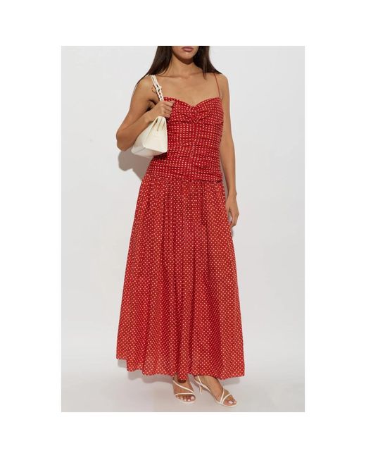Maxi Dresses Matteau de color Red