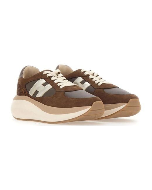 Hogan Brown Sneakers