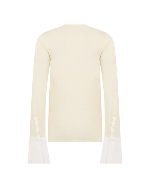 DARKPARK White Long Sleeve Tops