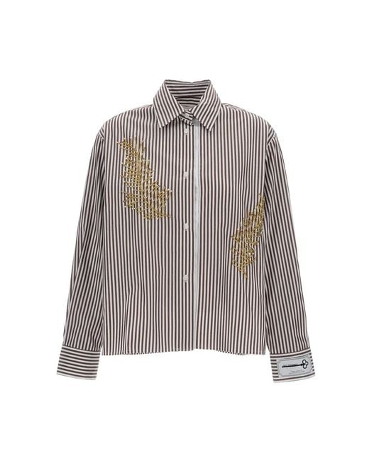 Des Phemmes Gray Shirts
