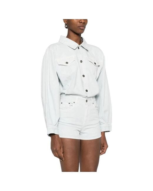 Haikure White Playsuits