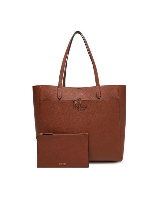 Ralph Lauren Brown Shoulder Bags