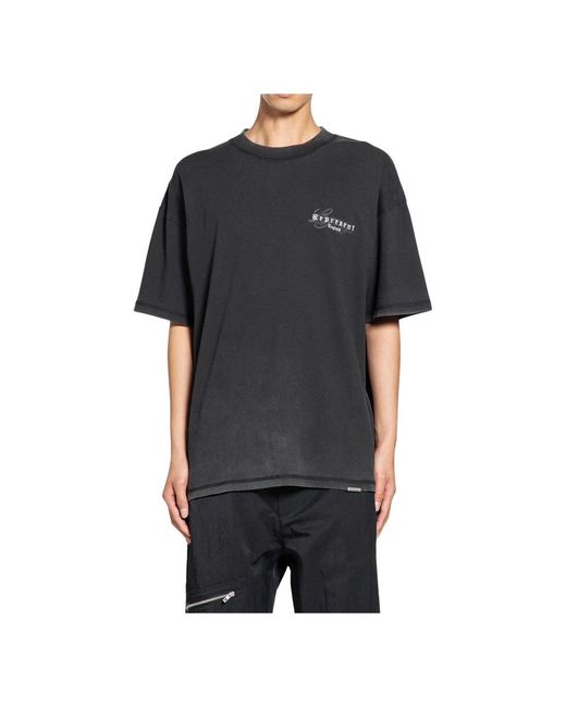 Represent Tops ,Zwart ,Katoen England Legacy T-Shirt in het Black voor heren
