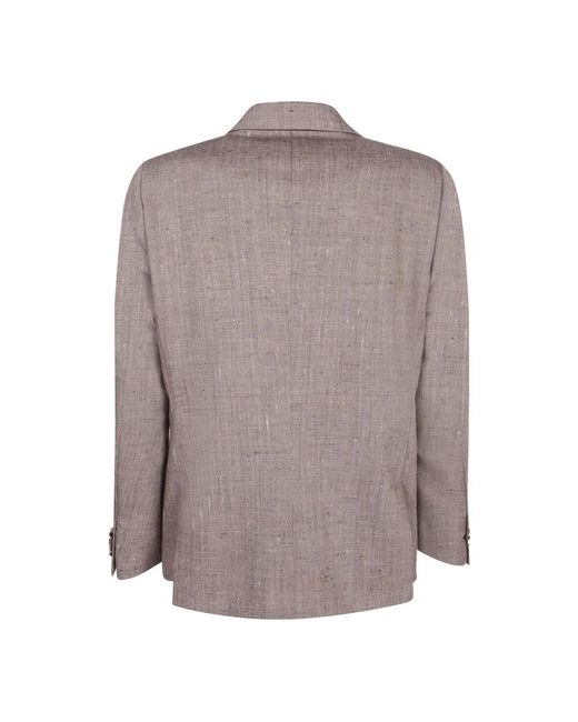 Paul Smith Double-Breasted Blazer in het Gray voor heren