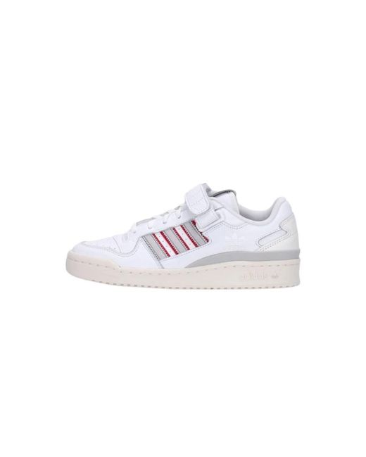 Adidas White Low Shoe Forum Low for men