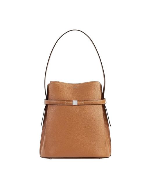 Totême  Brown Bucket Bags