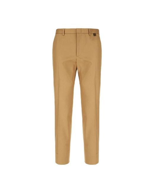 Gucci Natural Slim-Fit Trousers for men