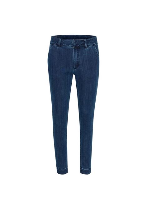 Slim-Fit Jeans Kaffe de color Blue