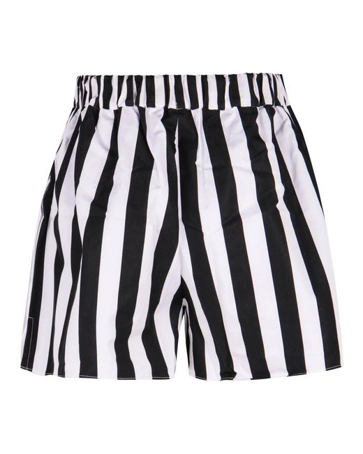 Patou Black Short Shorts