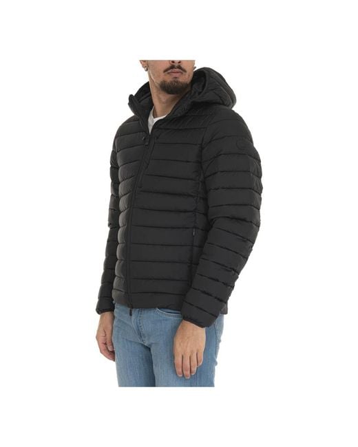 Save The Duck Black Winter Jackets for men