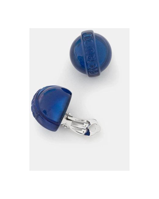 Fiorucci Blue Earrings