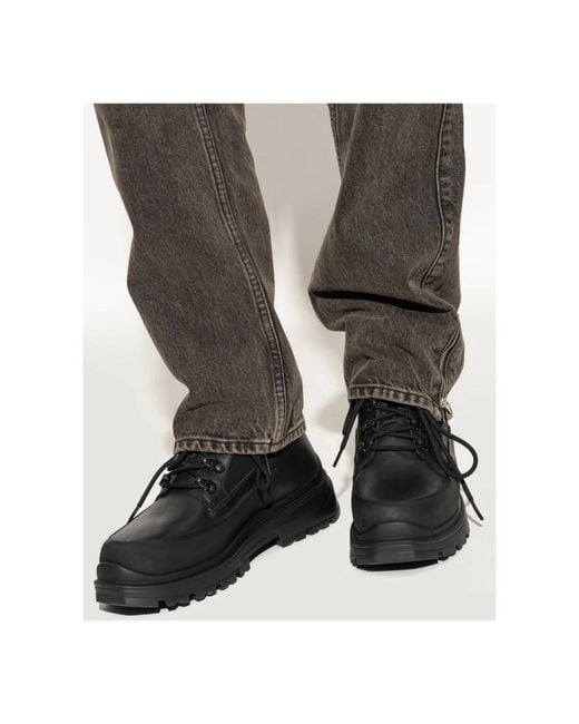 Canada Goose Black Lace-Up Boots for men
