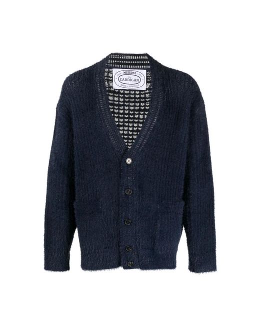 Missoni Eclipse Vest in het Blue voor heren