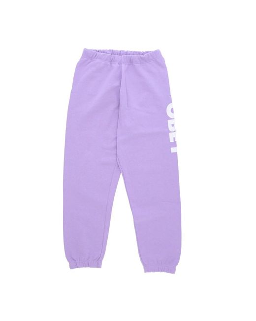 Obey Purple Sweatpants for men