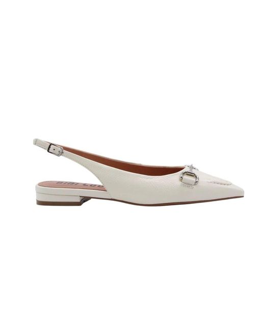 Ballerinas Bibi Lou en coloris White