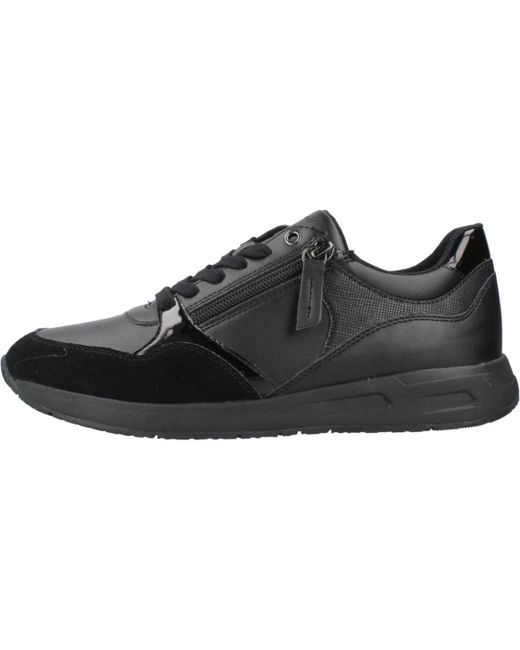 Geox Black Stylische Sneakers Für Männer Und Frauen