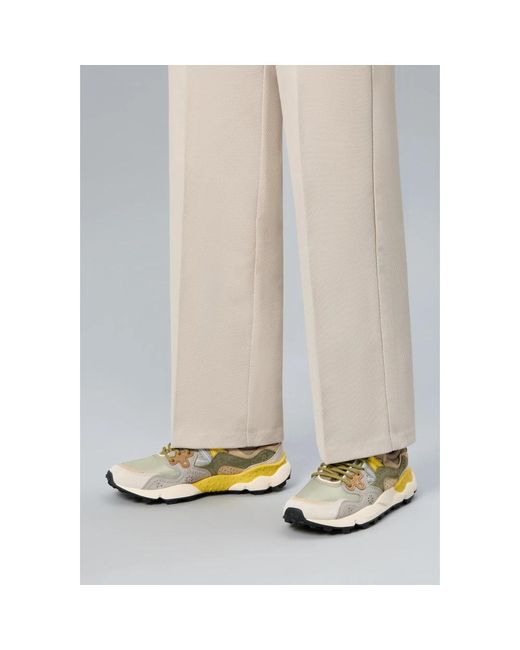 Flower Mountain Metallic Sneakers
