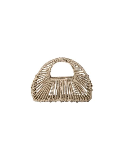 HIBOURAMA Metallic Handbags