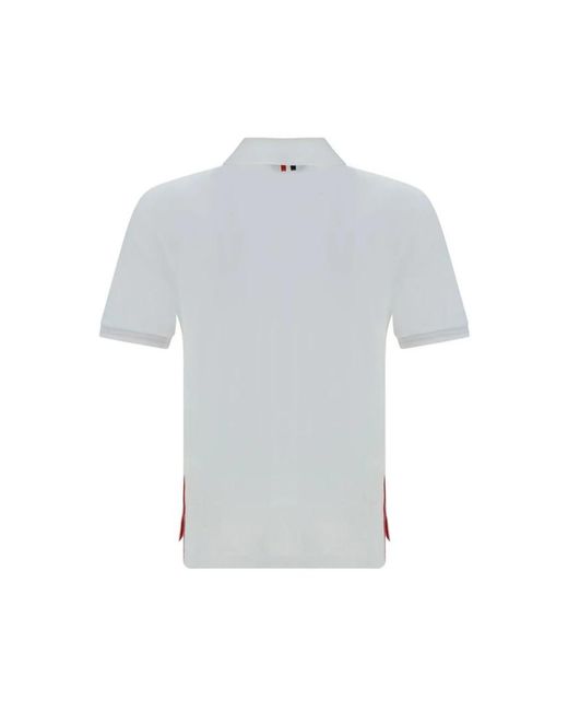 Thom Browne Blue Polo Shirts for men