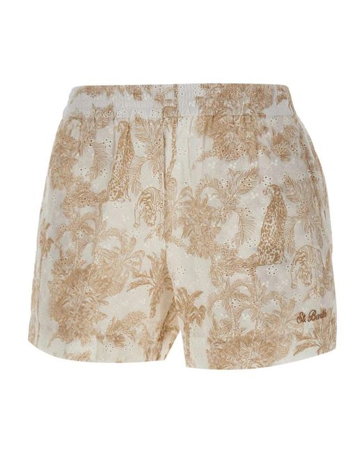 Mc2 Saint Barth Natural Short Shorts