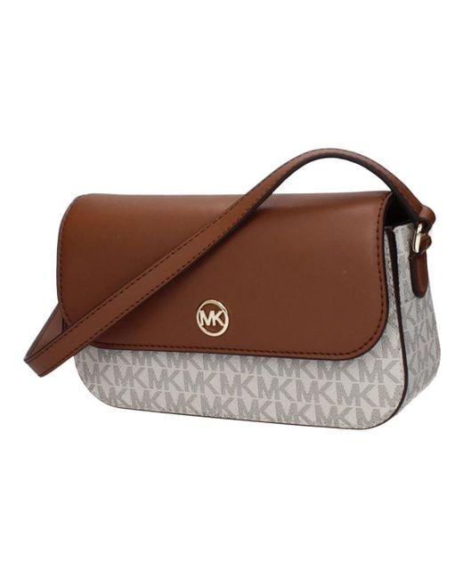 Michael Kors Brown Cross Body Bags