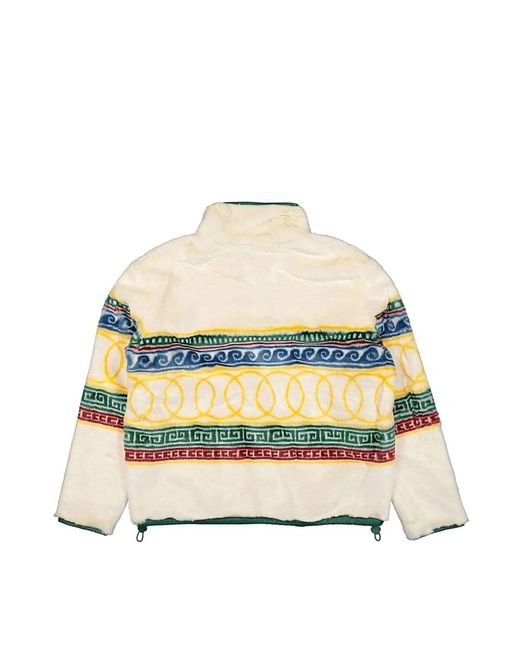 Casablanca Yellow Faux Fur & Shearling Jackets