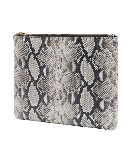 Anine Bing Metallic Clutches