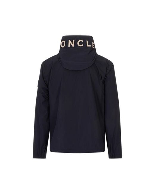 Moncler Blue Light Jackets for men