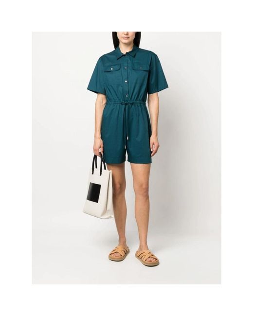 Paul Smith Blue Playsuits