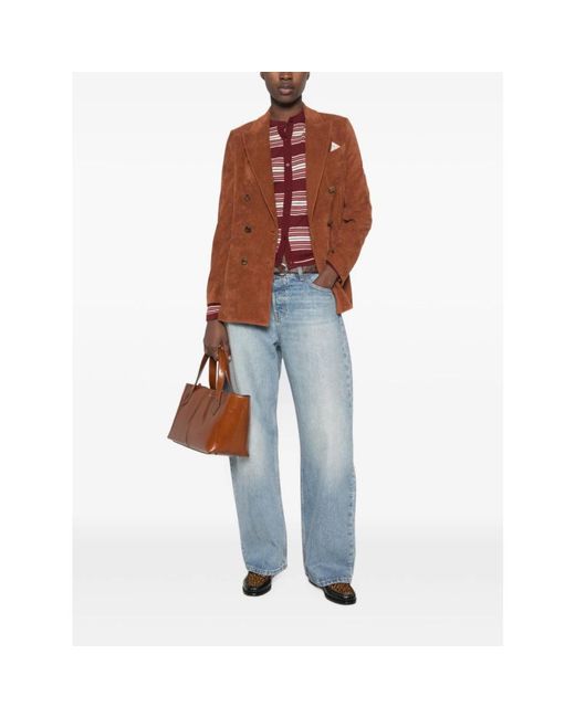 Circolo 1901 Brown Blazers