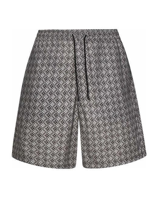 Emporio Armani Gray Casual Shorts for men