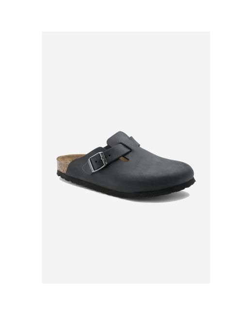Birkenstock Black Mules for men