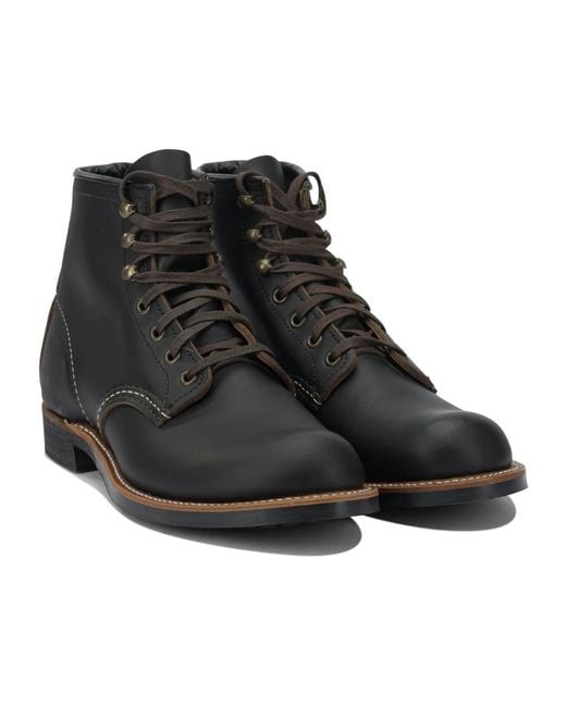 Red Wing Lace-Up Boots in Black for Men | Lyst