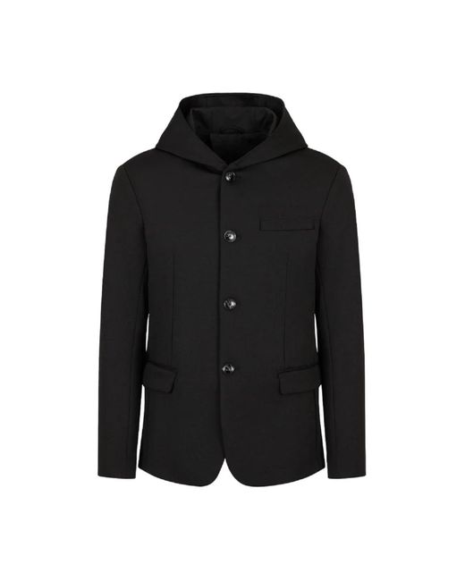 Emporio Armani Light Jackets in Black für Herren