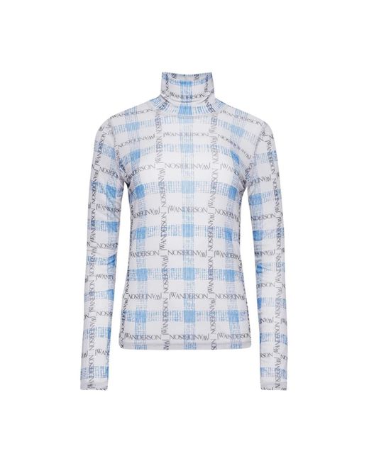J.W. Anderson Long Sleeve Tops in het Blue