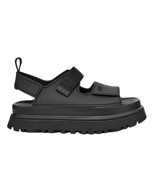 Flat Sandals Ugg en coloris Black