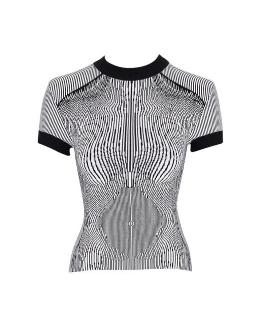 Jean Paul Gaultier Round-Neck Knitwear in het Gray