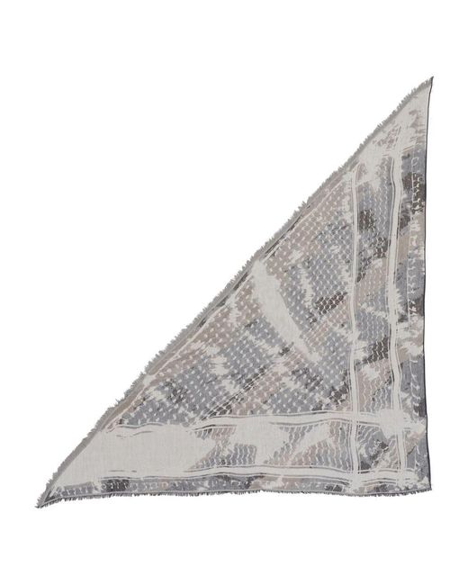 Lala Berlin Gray Amalin wüste dreiecksschal