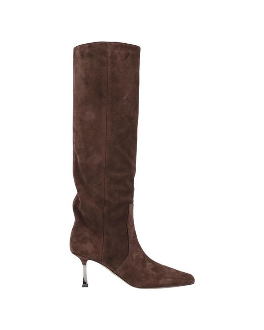 Heeled Boots di Paris Texas in Brown