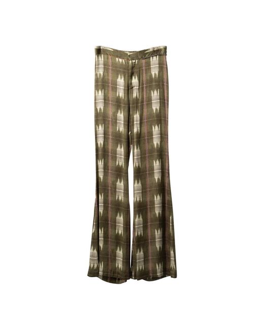 Bazar Deluxe Green Wide Trousers