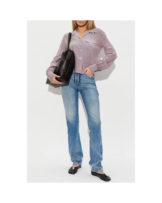 Maison Margiela Blue Straight Fit Jeans