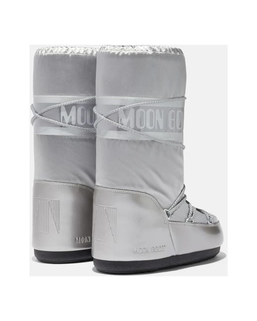 Moon Boot Gray Winter Boots