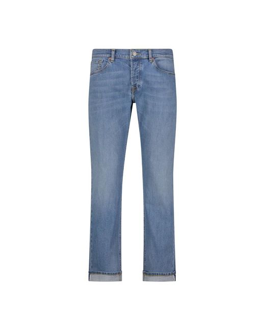 Jeans > straight jeans Tela Genova pour homme en coloris Blue