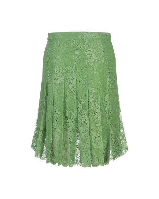 Ermanno Scervino Green Short Skirts
